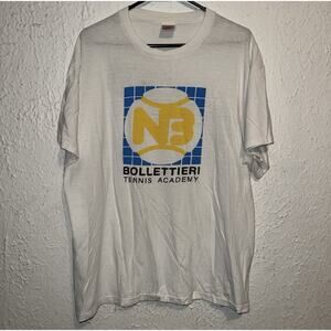 Vintage 90s Nike Bollettieri Tennis Academy Andre Agassi Shirt XL USA